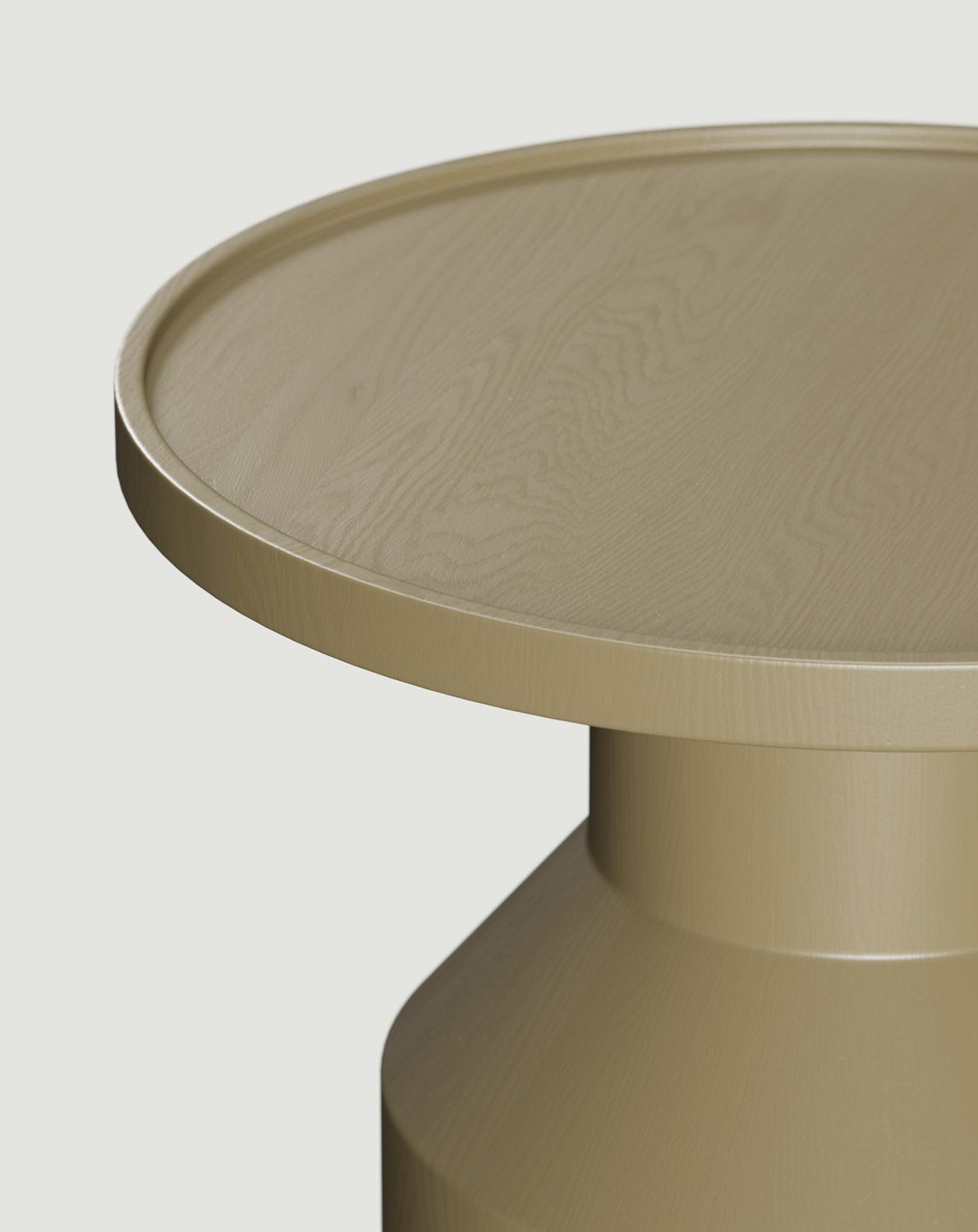 Hilfstisch aus Holz FLAT SP2 Olive