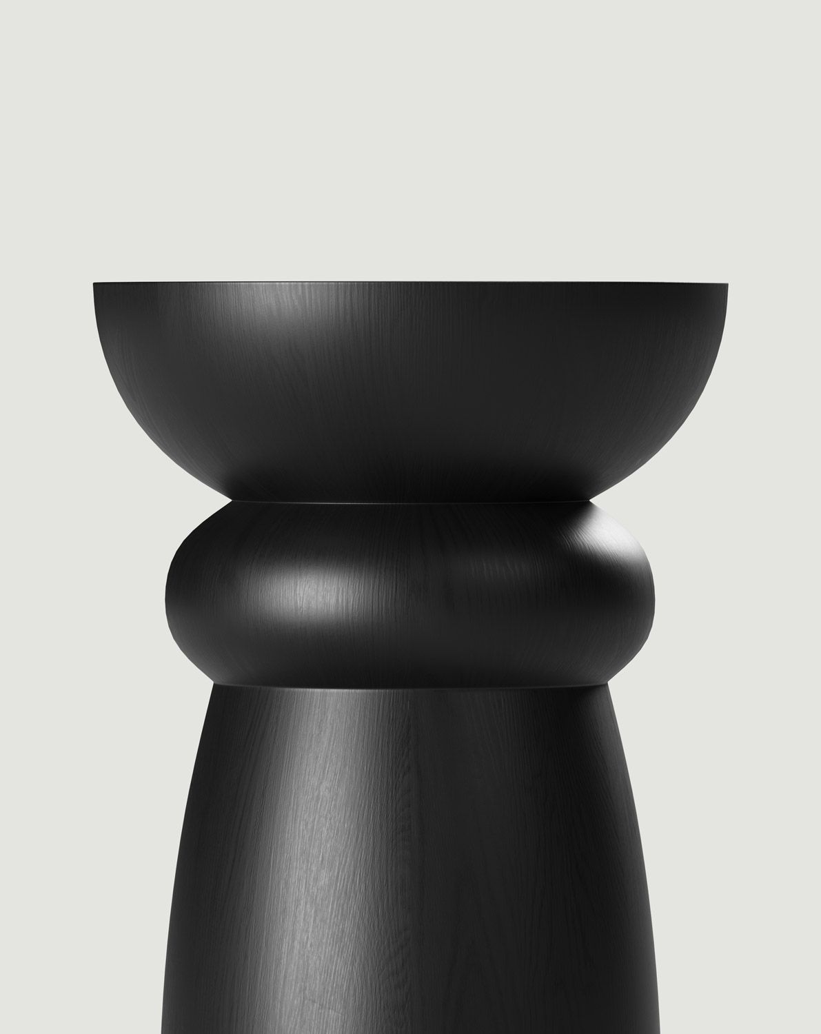 Hilfstisch aus Holz FOLD SP5 Schwarz
