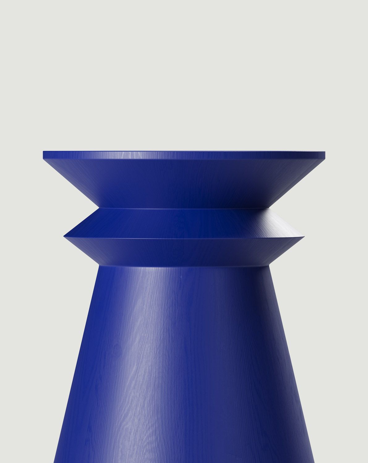  Hilfstisch aus Holz LINE2 SP4 Cobalt