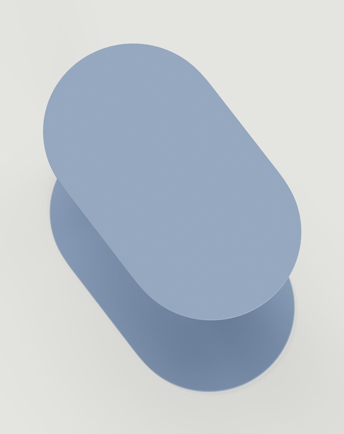 LONDO Stahlhilfstisch taubenblau
                            