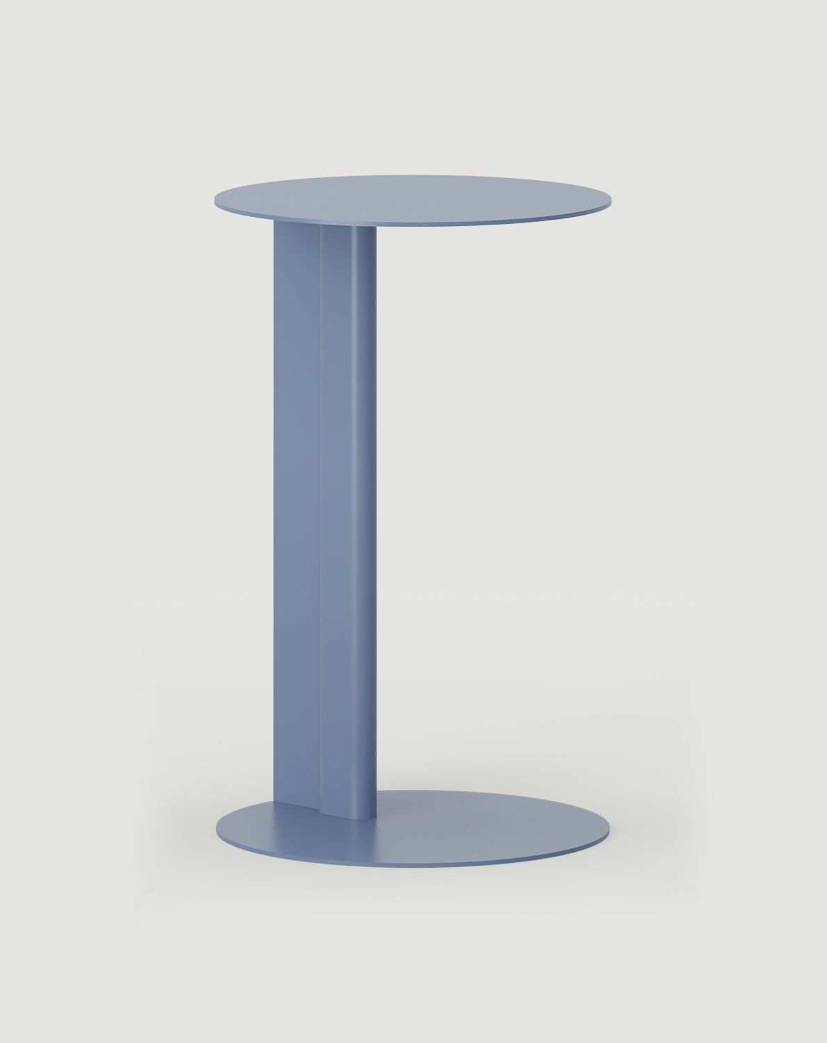 RONDO Stahlhilfstisch Taubenblau
                            