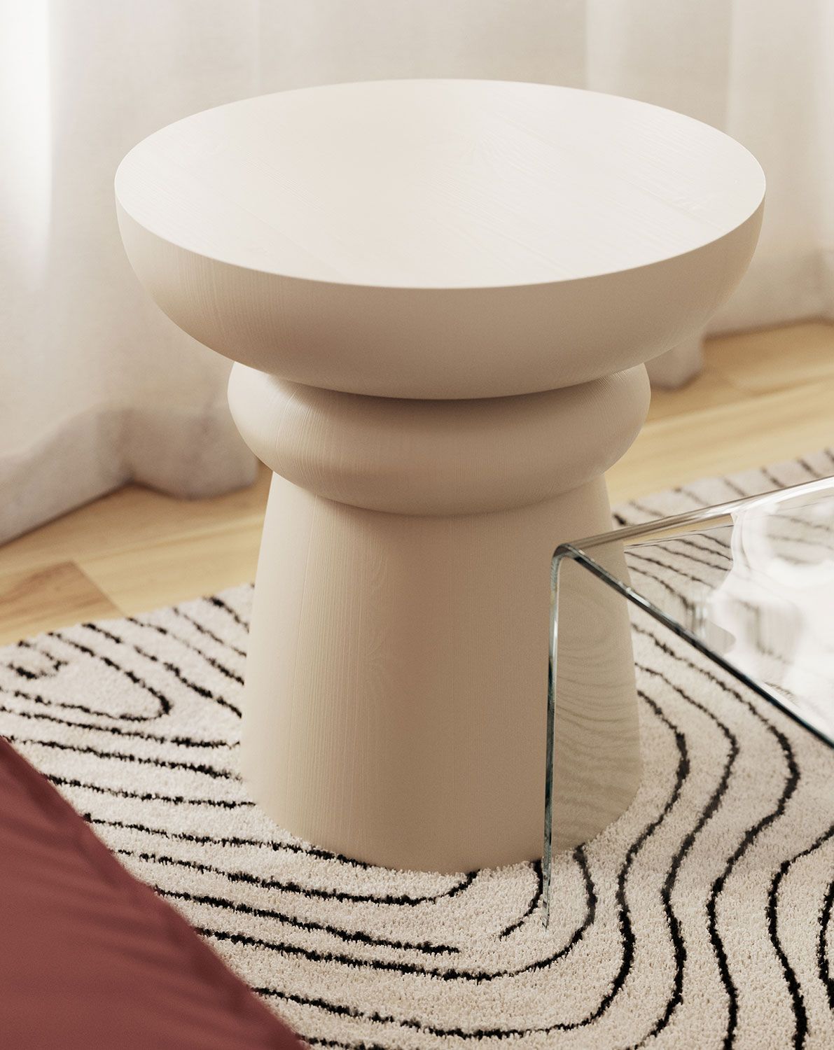 Couchtisch aus Holz FOLD SK5 Champagne