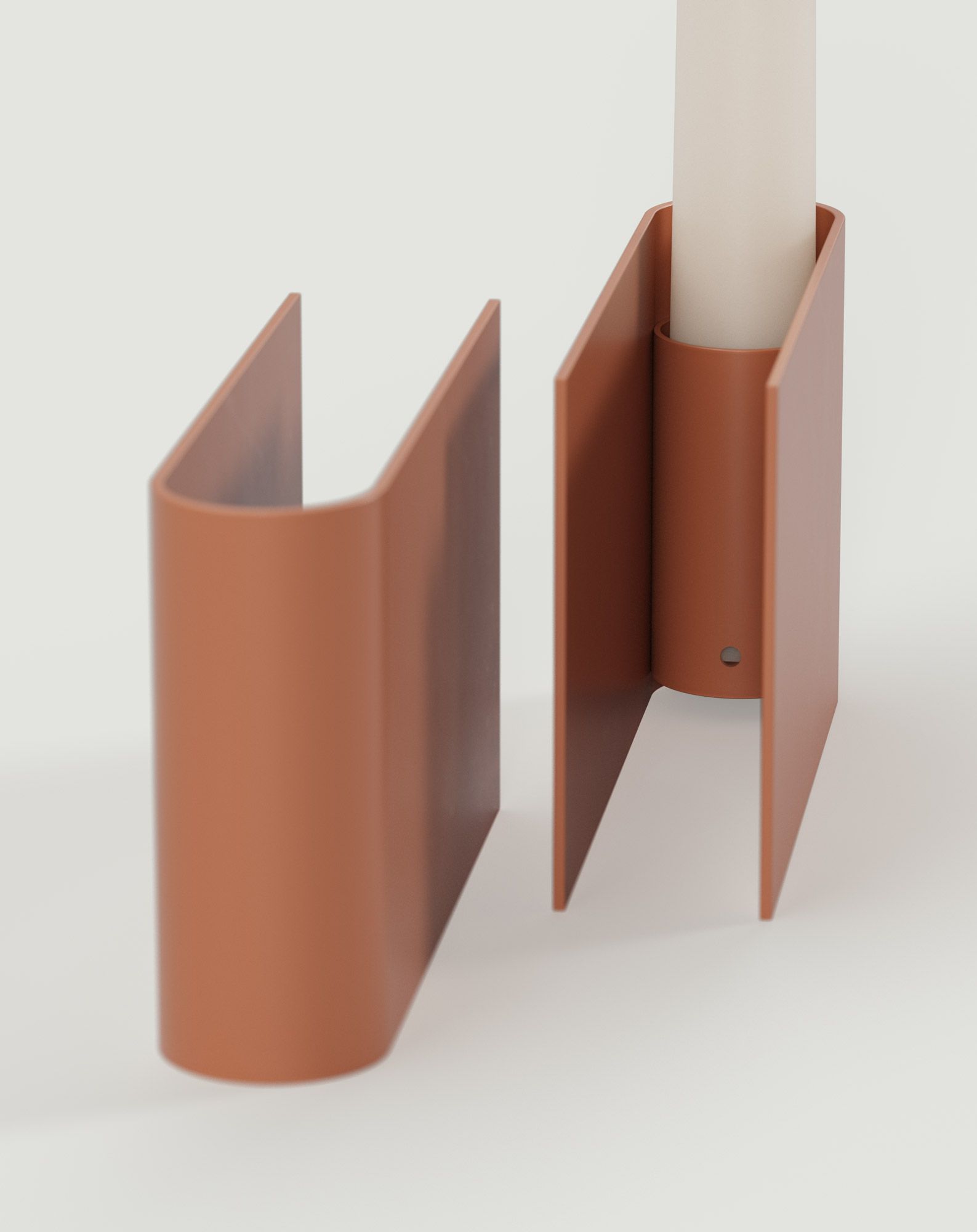 LUMO DUO Kerzenhalter Sahara Deep