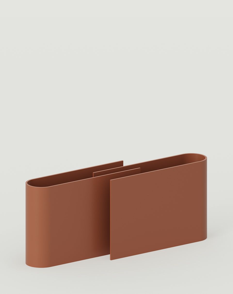 LUMO DUO Kerzenhalter Sahara Deep