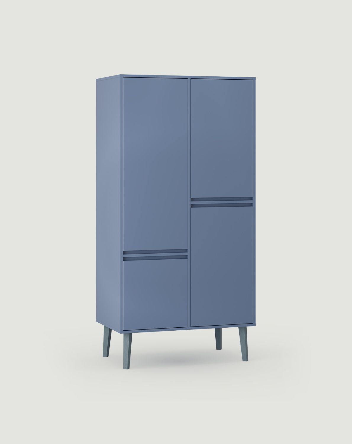 Fenris KIDS tiefer Kleiderschrank mit Stange SZF5K 