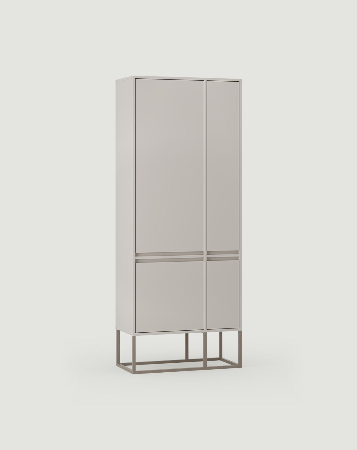 ODIS asymmetrische Garderobe SZOA1
Farbe: Wrapping Cashmere
Beinfarbe: ODIS Steel Grey Beige