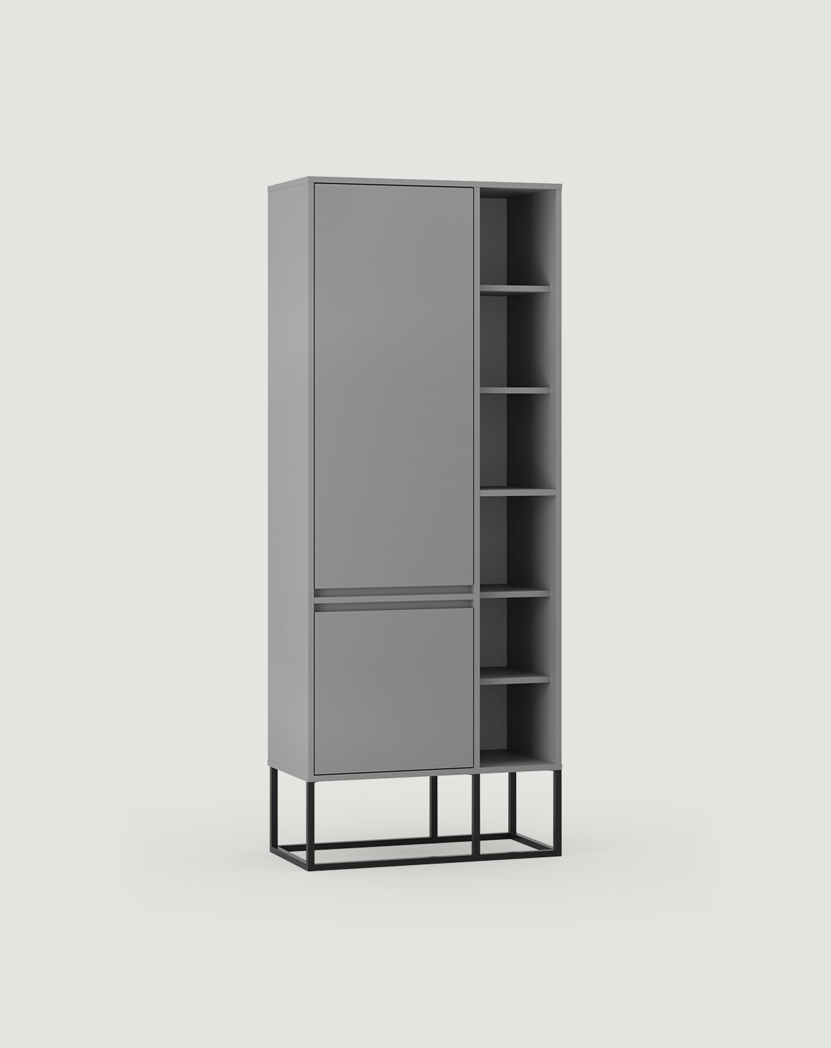 ODIS asymmetrische Garderobe SZOA4
Farbe: Moon Dust
Beinfarbe: ODIS steel Black