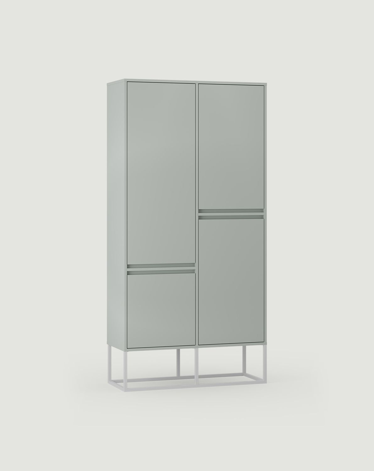 Garderobe ODIS SZO2
Farbe: Milk Pistachio
Farbe der Beine: Stahl ODIS Weiß
                            