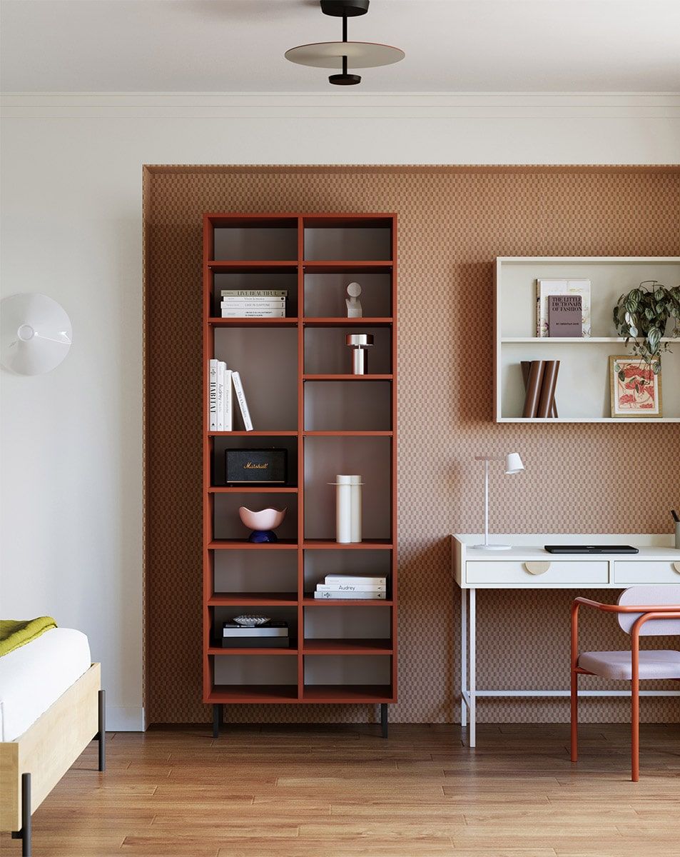Garderobe SIGI SZS4
Farbe: Feuriges Terrakotta
Bein: Schwarz