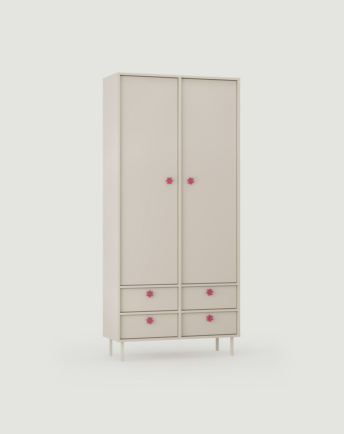 SIGI KIDS Kleiderschrank mit Einlegeböden SZS5K