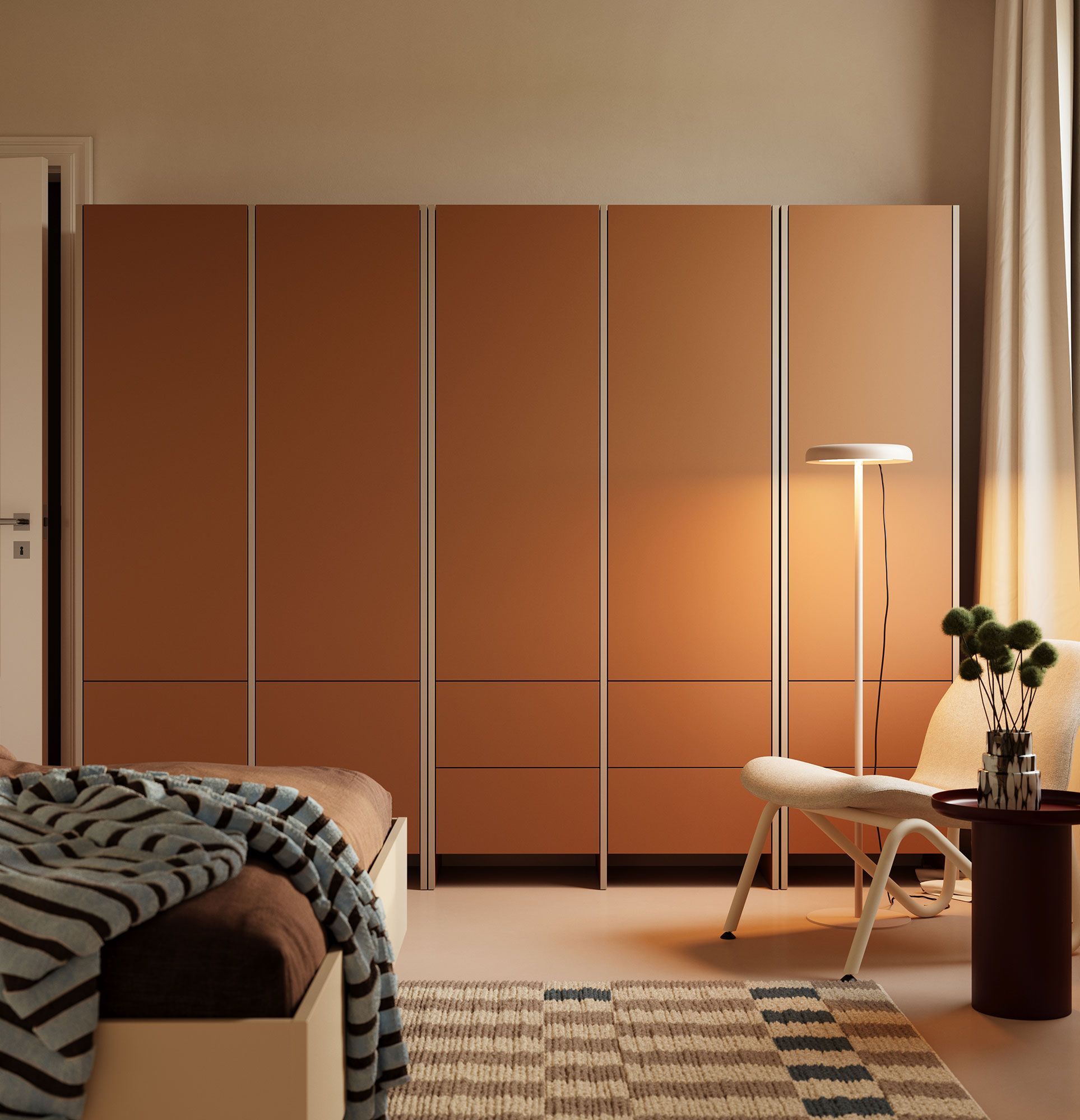Garderobe ASKA ASK19
Farbe: Sahara Deep
Furnier: Champagner Beige
