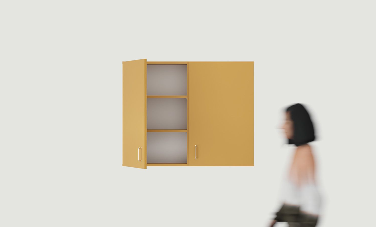 Bad-Wandschrank WL01 Geschlossen