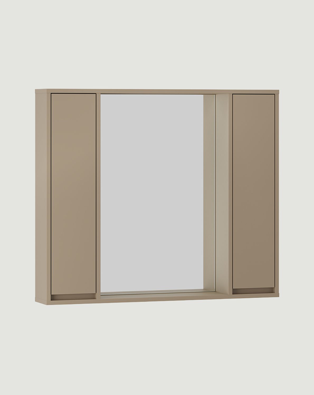 Badezimmer-Wandschrank mit Spiegel ODIS WOLL02
Farbe: Cappuccino
