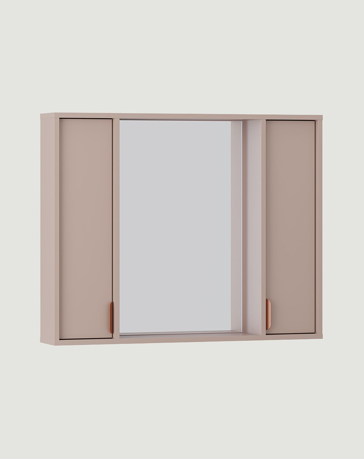Bad-Hängeschrank mit Spiegel SIGI WSLL02
Farbe: Milky Way
Griff: LAYERS 110 Sahara Deep