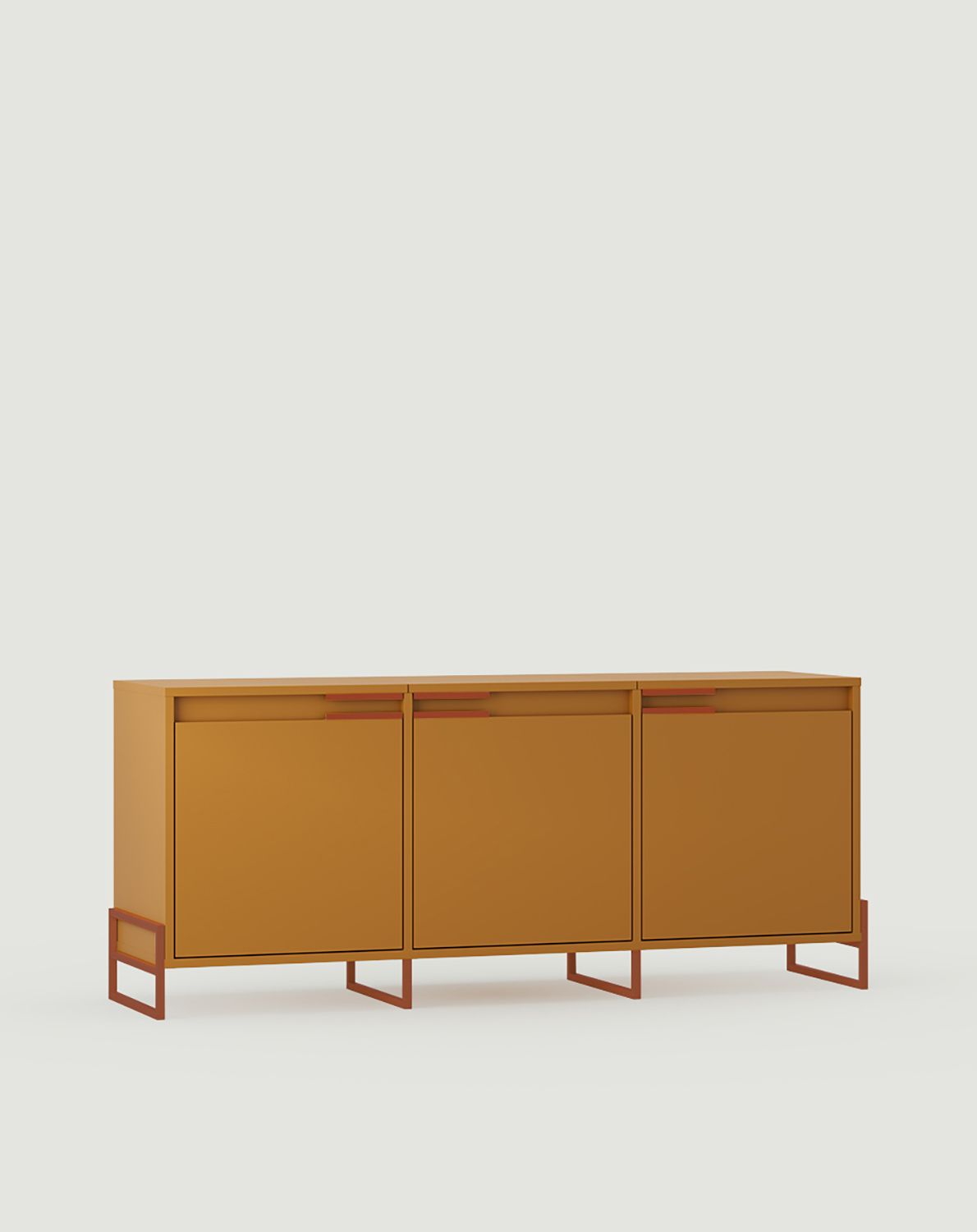 INEA Schuhschrank ISB6
Farbe: Senf Vintage
Farbe der Beine und Griffe: Stahl Inea Feurig Terrakotta