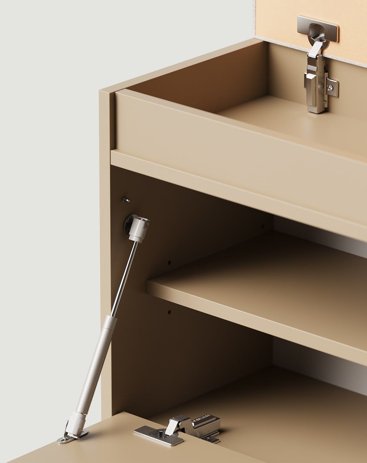 Schuhschrank SBC1 mit Sitz
Farbe: Cappuccino