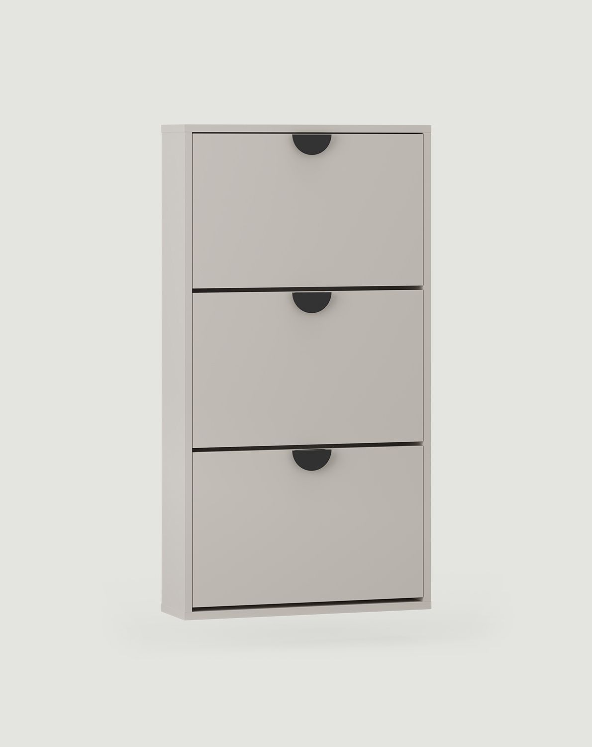 SBK6 Hängeschuhschrank
Farbe: Woolly Cashmere
Griff: RIND Holzgriff Schwarz