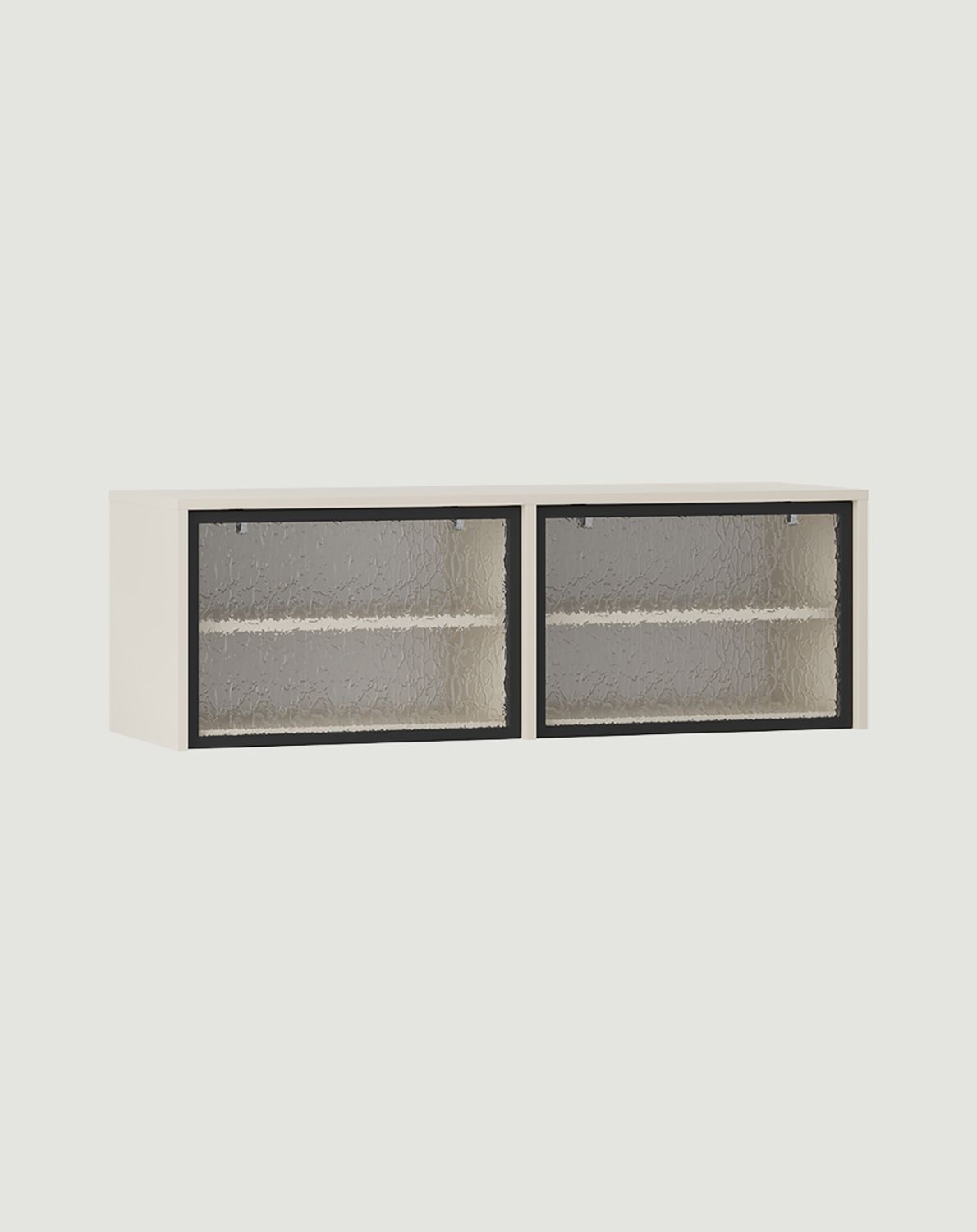 Glasierter Erweiterungsschrank SIGI RPWS2
Farbe: Champagner Beige
Glas: Flumen Ornamentglas
                            