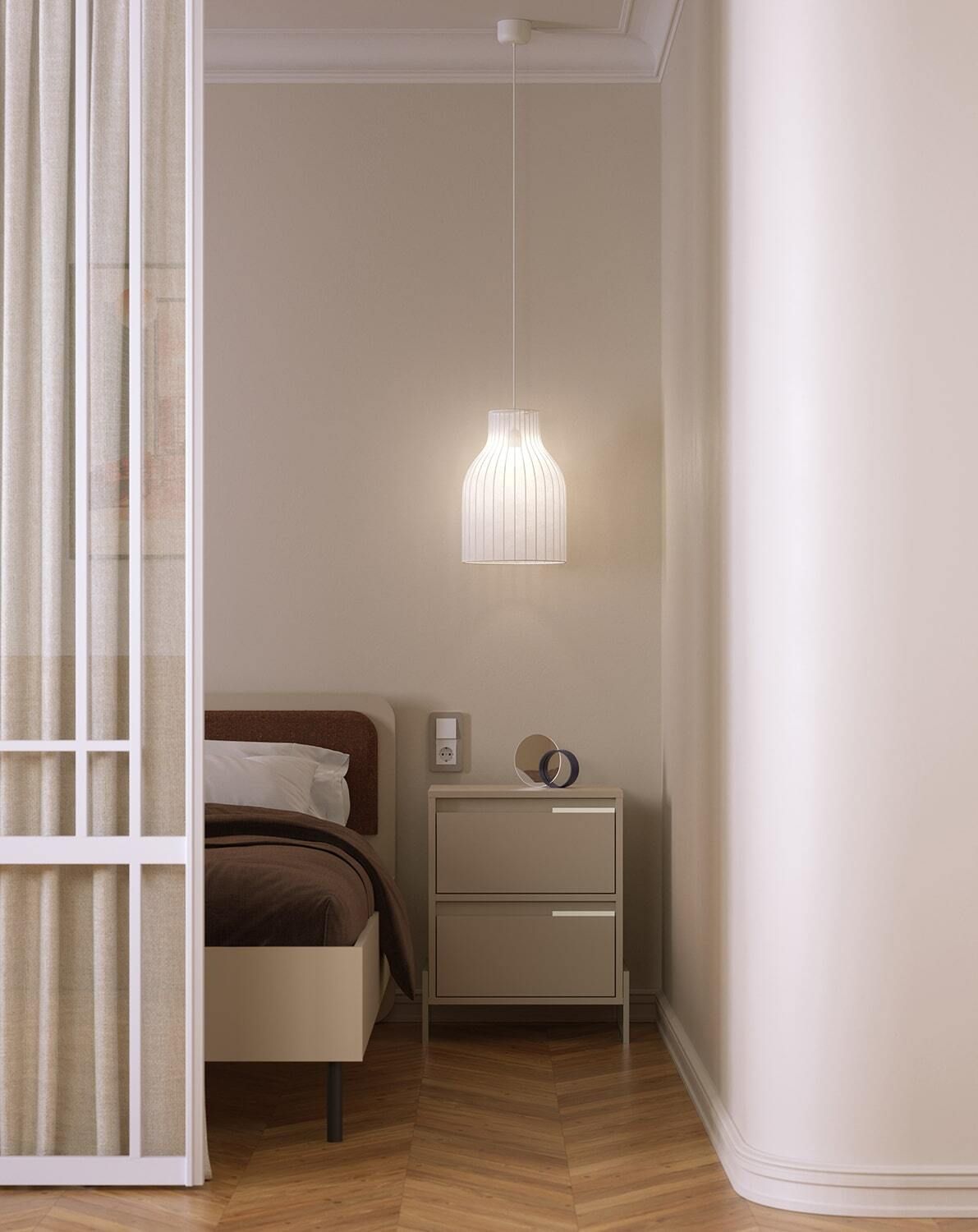 INEA Nachttisch ISN2S
Farbe: Champagner Beige
Farbe der Griffe: Stahl Inea Milky Way
Farbe der Beine: Stahl Inea Cappuccino