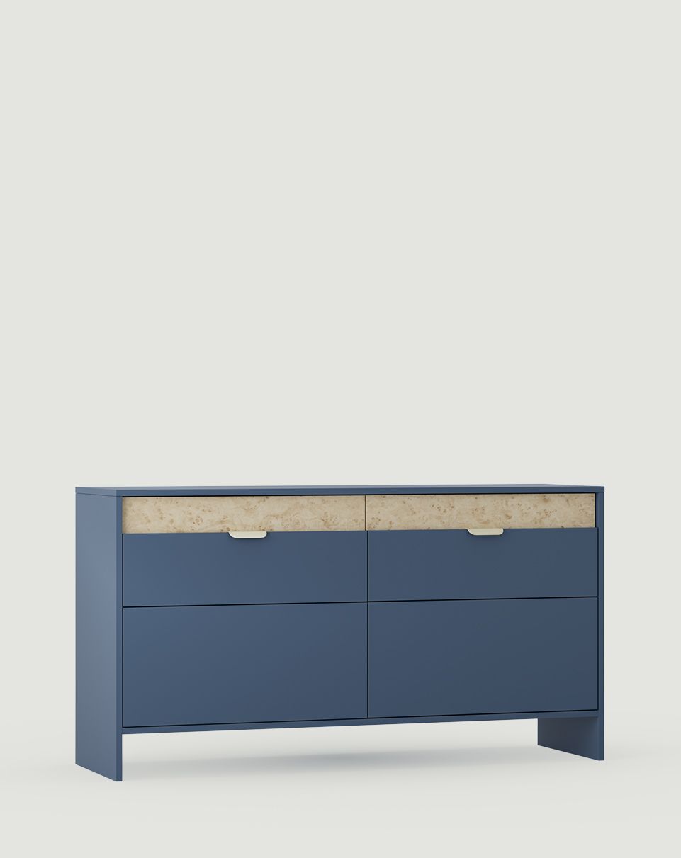 Waschtischunterschrank mit zwei Waschbecken und Schubladen LAYERS LAY79