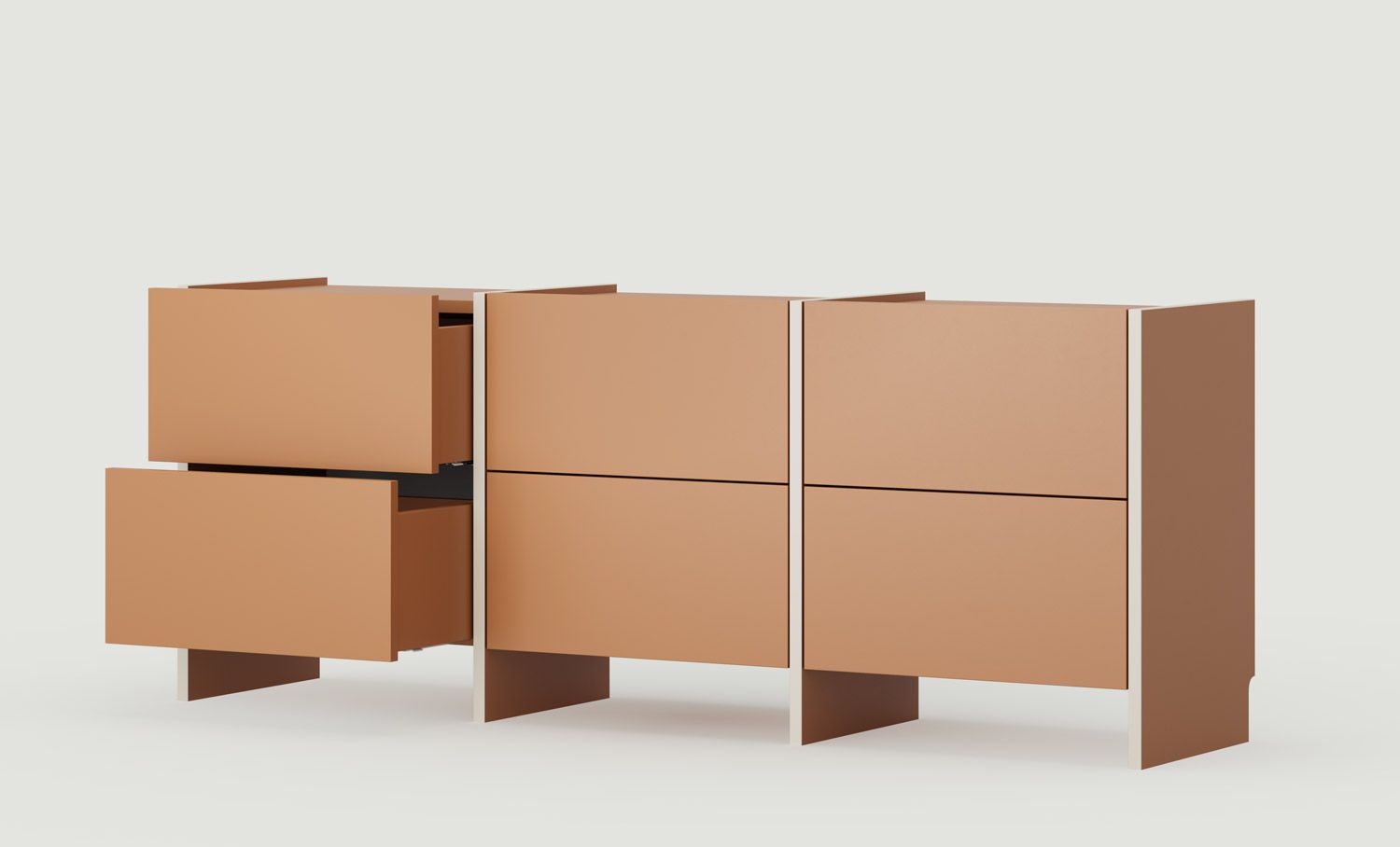 RTV-Schrank ASKA ASK13
Farbe: Sahara Tief
Furnier: Champagner Beige
                            