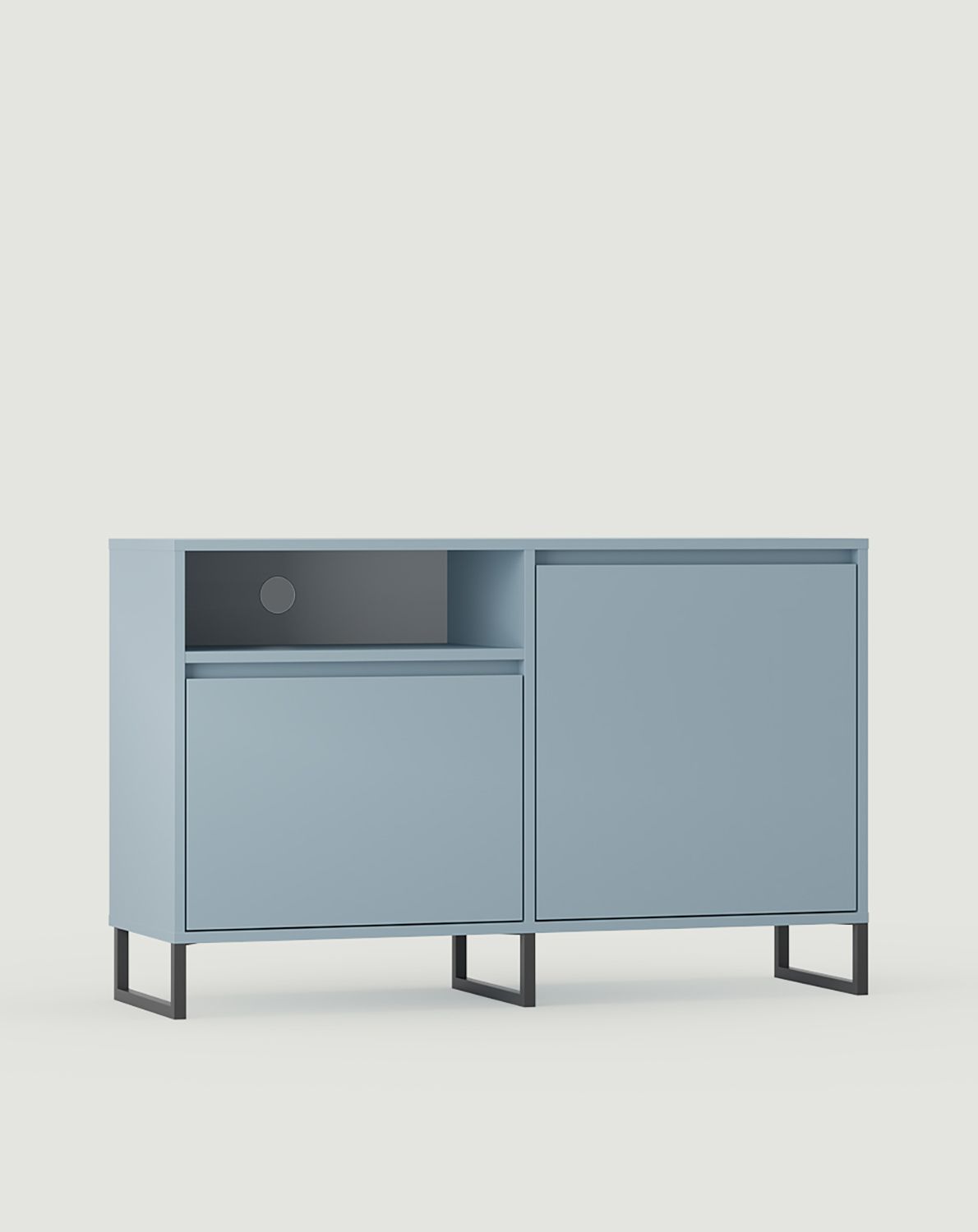 RTV-Schrank ODIS BTV2
Farbe: Taubenblau
Farbe der Beine: Bein grau
                            