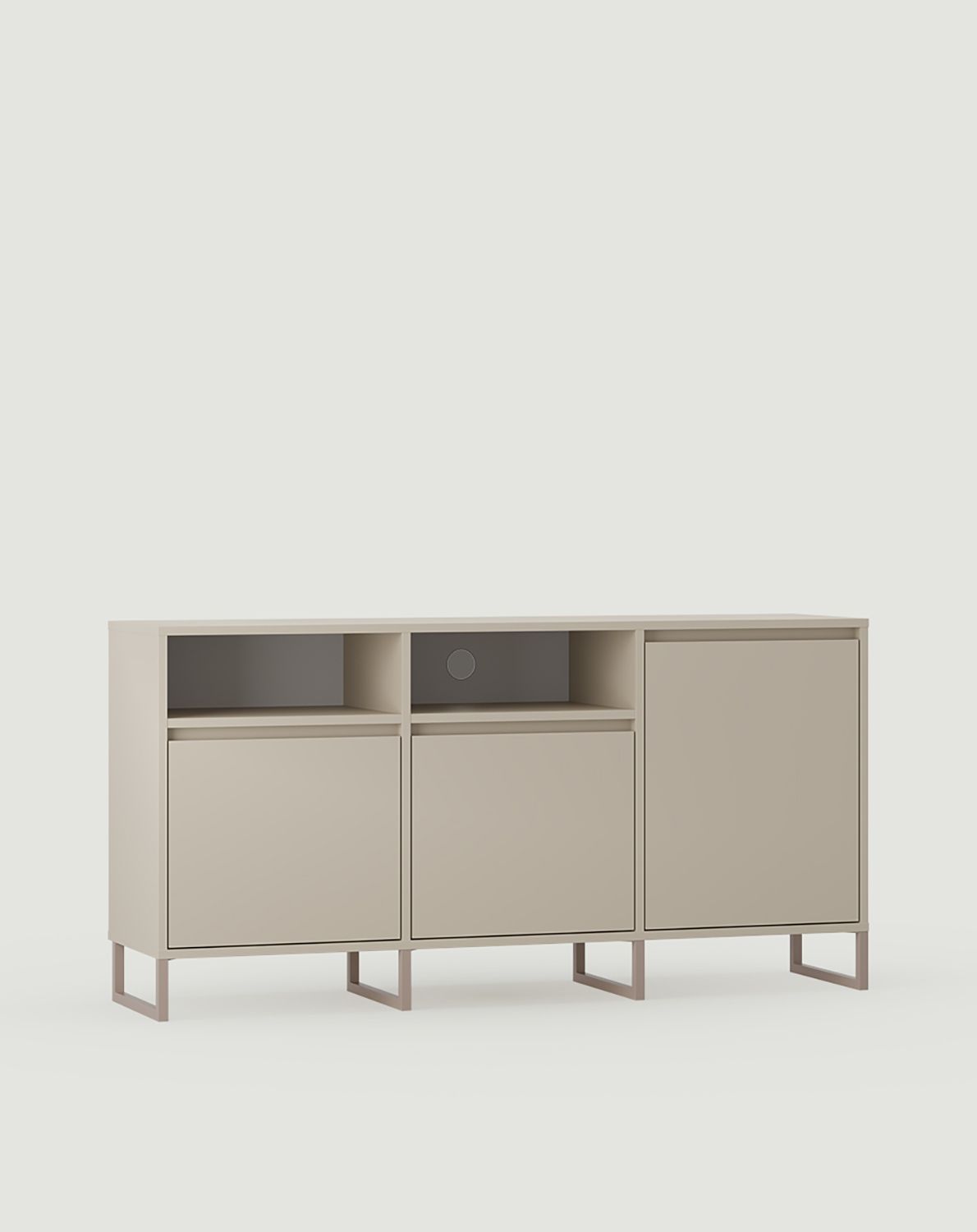 RTV-Schrank ODIS BTV3
Farbe: Champagnerbeige
Farbe Bein: Bein in Graubeige
                            