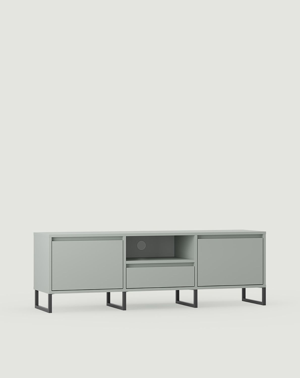 RTV-Schrank ODIS BTV4
Farbe: Milch Pistazie
Farbe des Beins: Bein Grau
                            