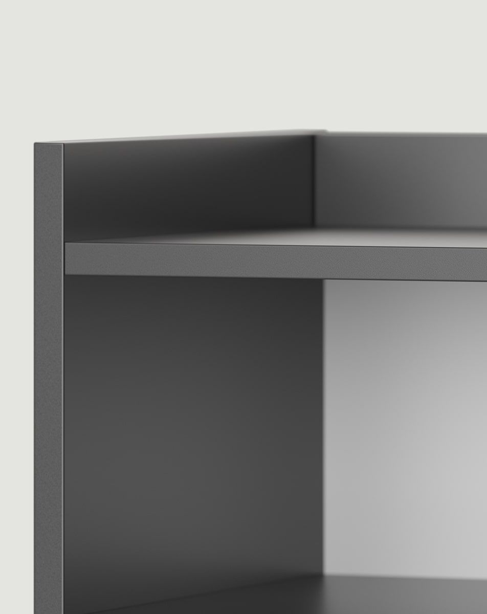 SIGI Vinyl-RTV-Schrank STV1SW
Farbe: Diamantgrau