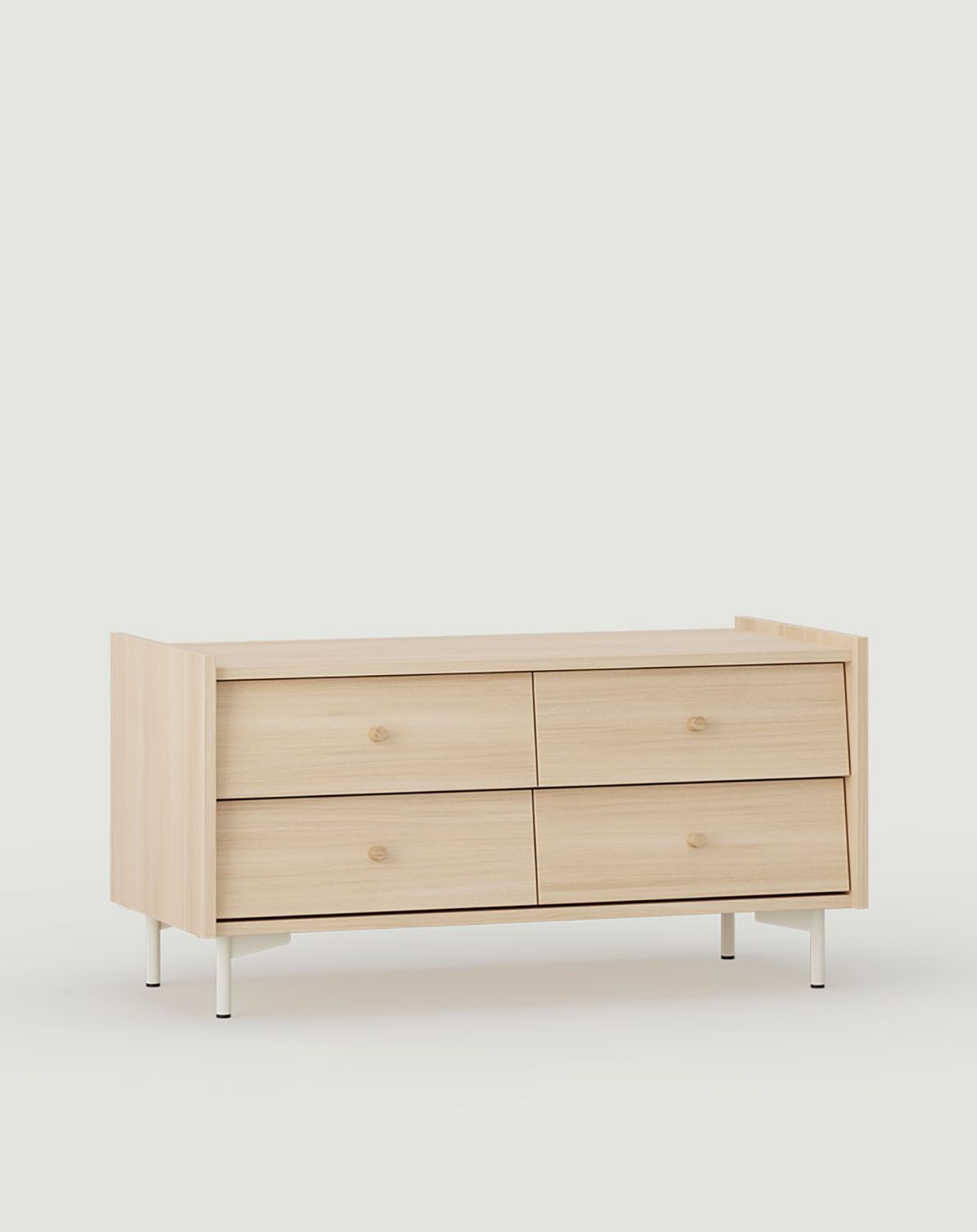 RTV SKRA SKR07 Schrank
Farbe: Eiche Sand
Griff: Eichenholzknauf
Beine: SKRA Milky Way

                            
                            
                            