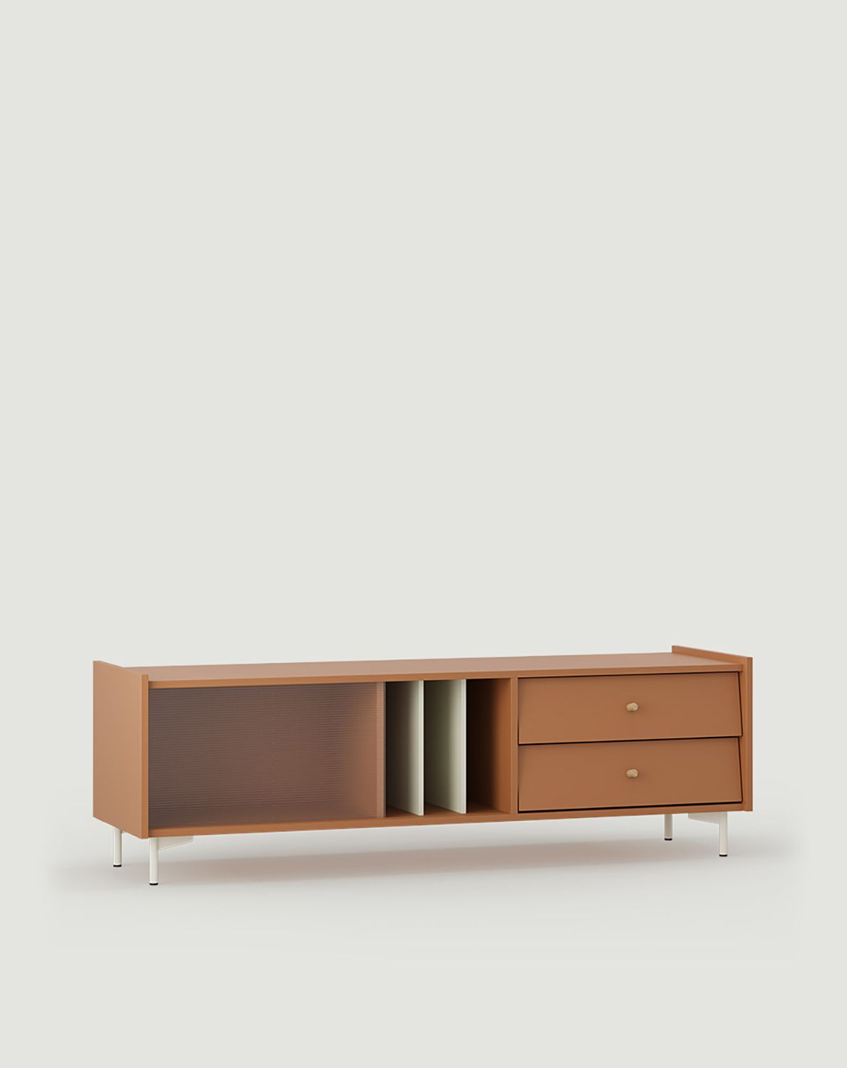 RTV SKRA SKR15 Schrank
Farbe: Sahara Deep
Bein: Milky Way
Griff: Eichenholzknauf