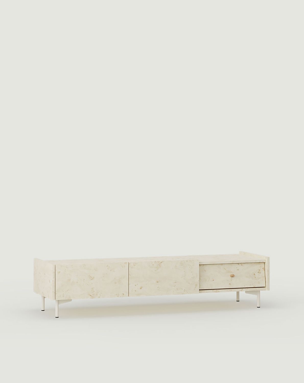 RTV SKRA SKR19 Schrank
Farbe: Chechotte Art Deco
Griff: Eichenholzknauf
Beine: SKRA Milky Way
                            