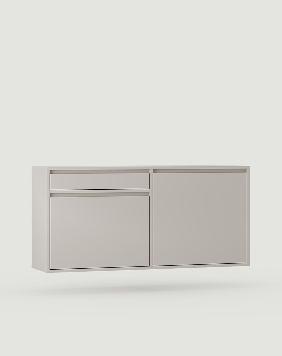 UBBE WTV2S RTV-Wandschrank
Farbe: Wrapping Cashmere