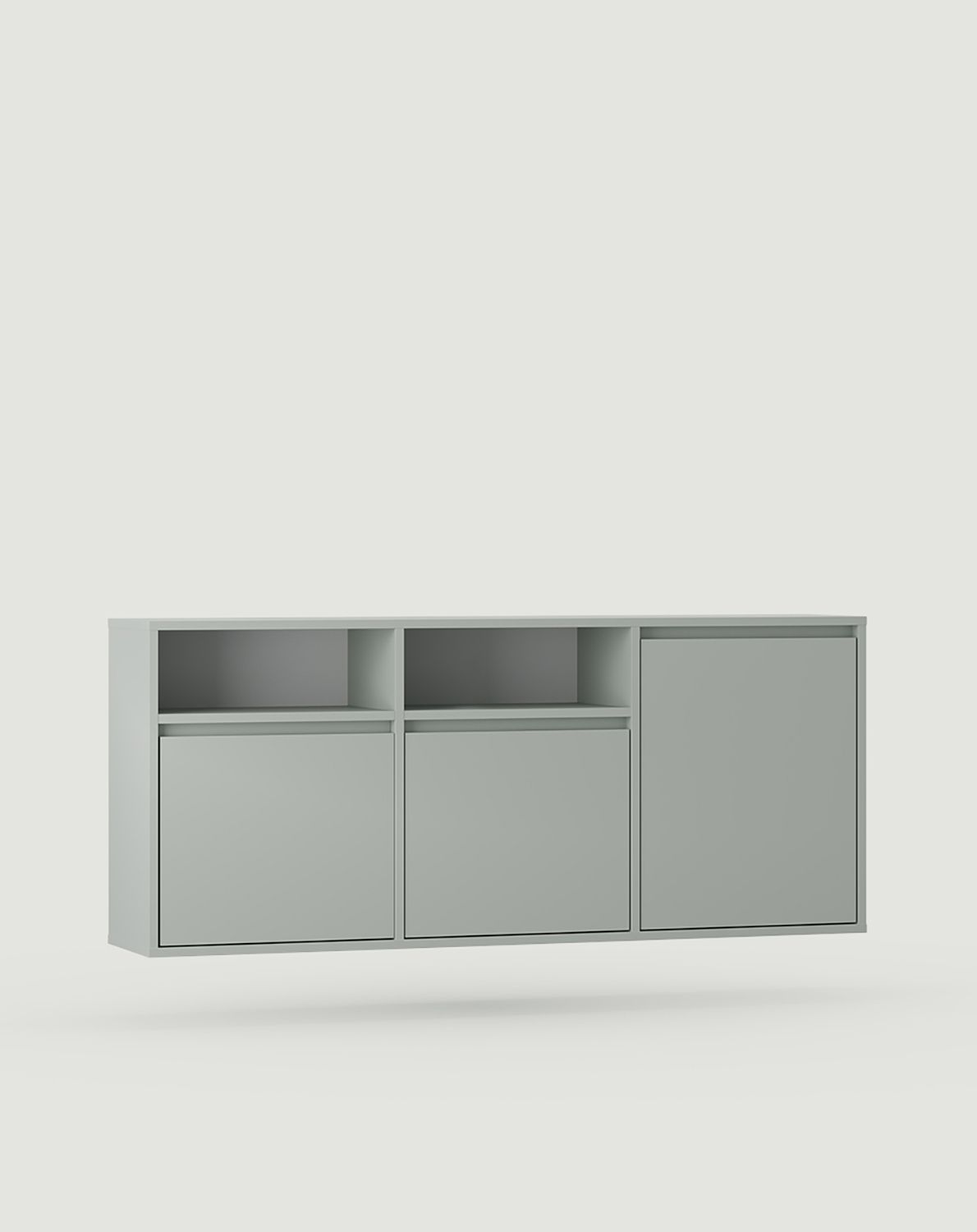 UBBE WTV3 wandmontierter RTV-Schrank
Farbe: Milk Pistachio
                            