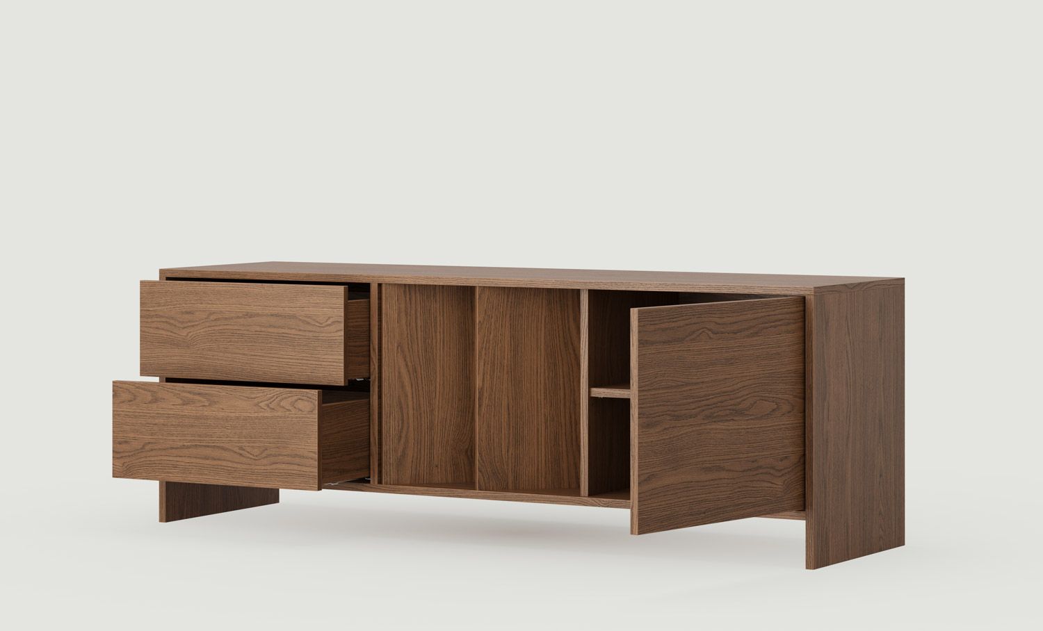 RTV-Schrank YUTO YTV03
Farbe: Rustikale Eiche