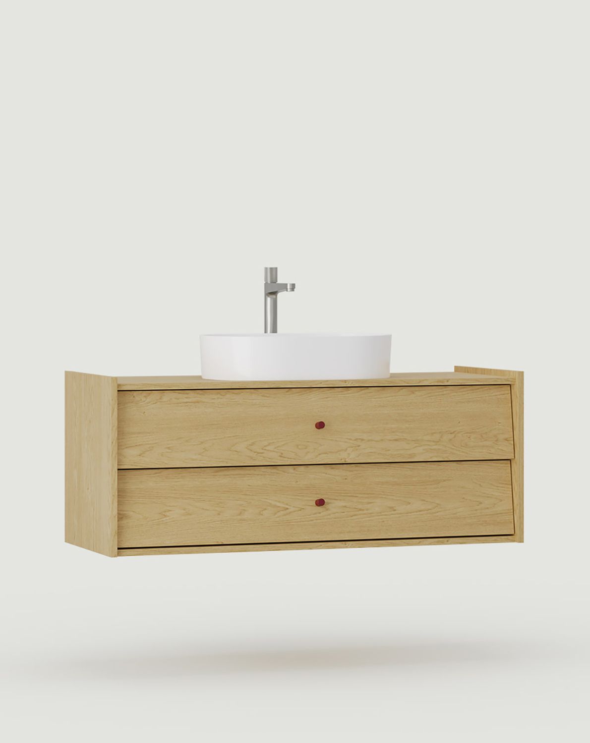 Schrank mit Waschbecken OMNIRES SKRA SKR64
Farbe: Baltische Eiche
Griff: Burgunderfarbener Knauf
Waschbecken: OVO M+ Weiß
Wasserhahn: Tall Contour Chrom Omnires
                            
                            