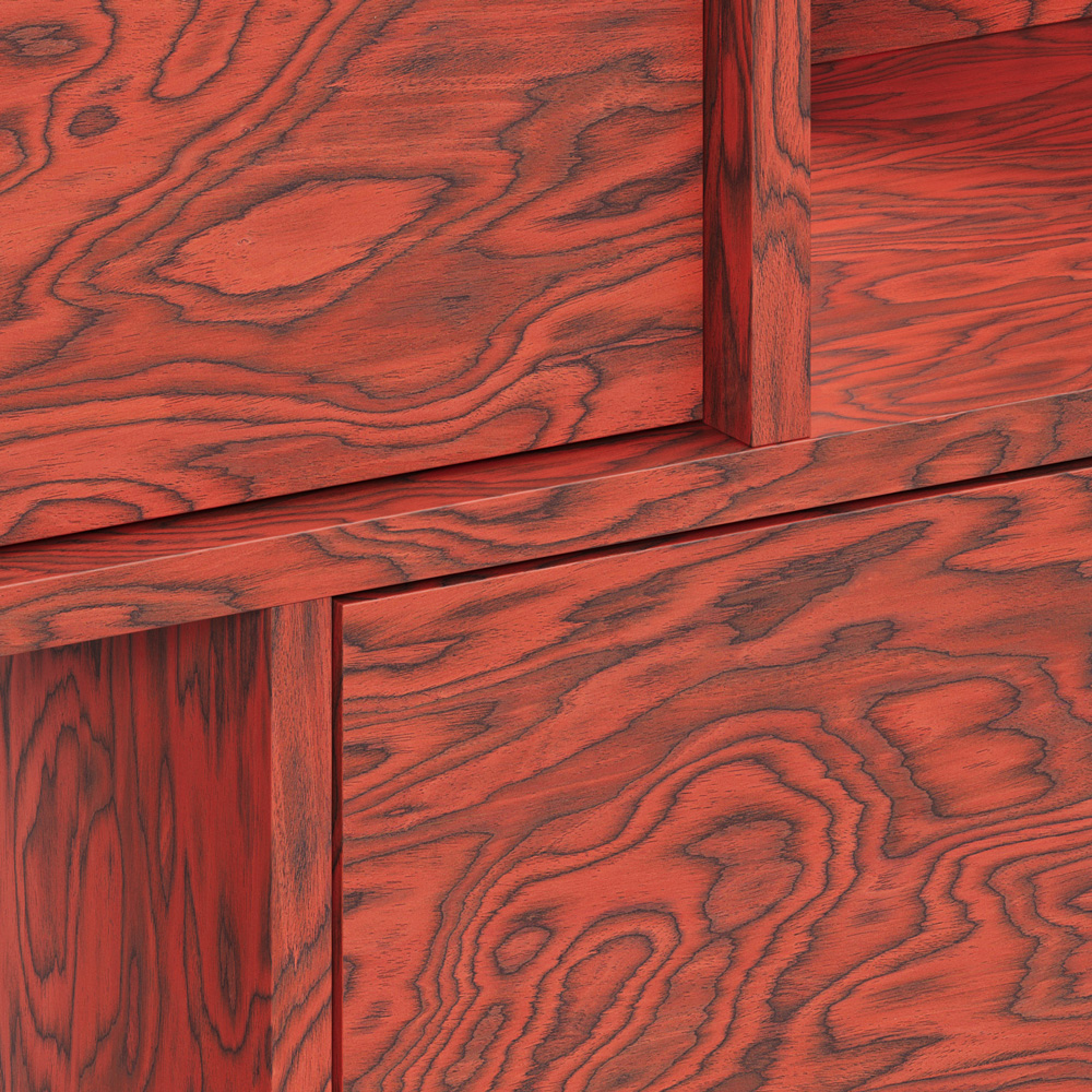 Sottsass Red Veneer